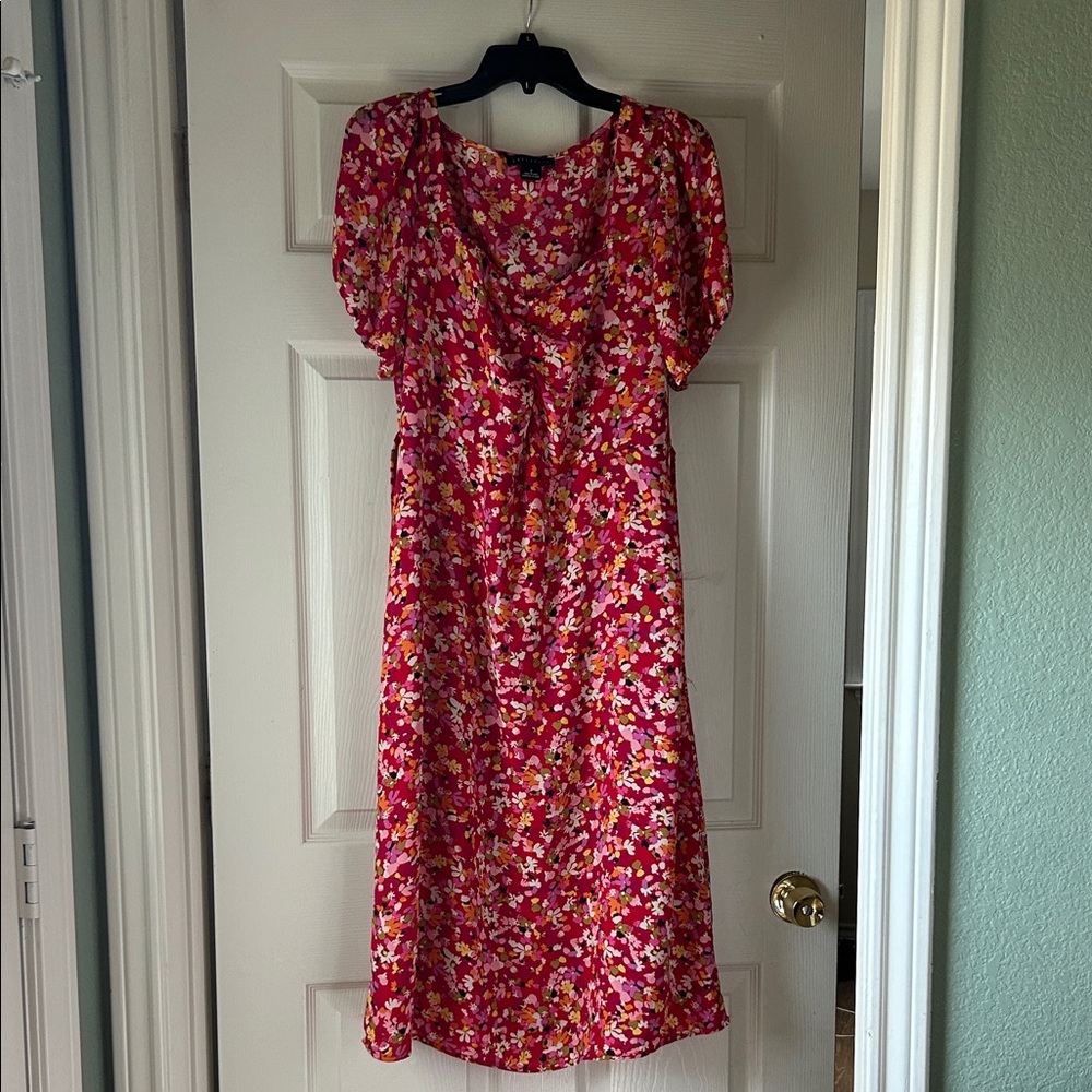 Sanctuary Multicolor Floral Midi Dress
